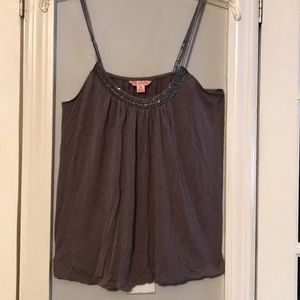 Soft, loose-fitting classy spaghetti strapped top